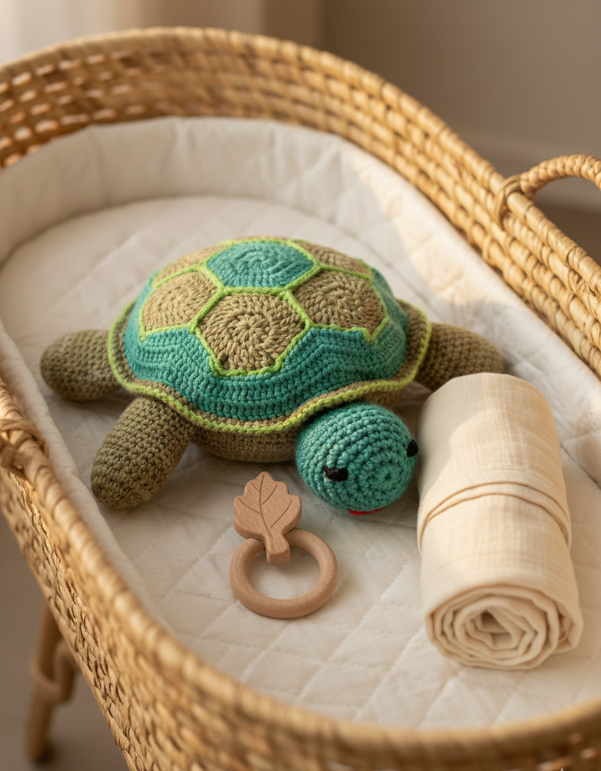 Amigurumi: "Tiago, o Mestre da Calma e das Texturas"