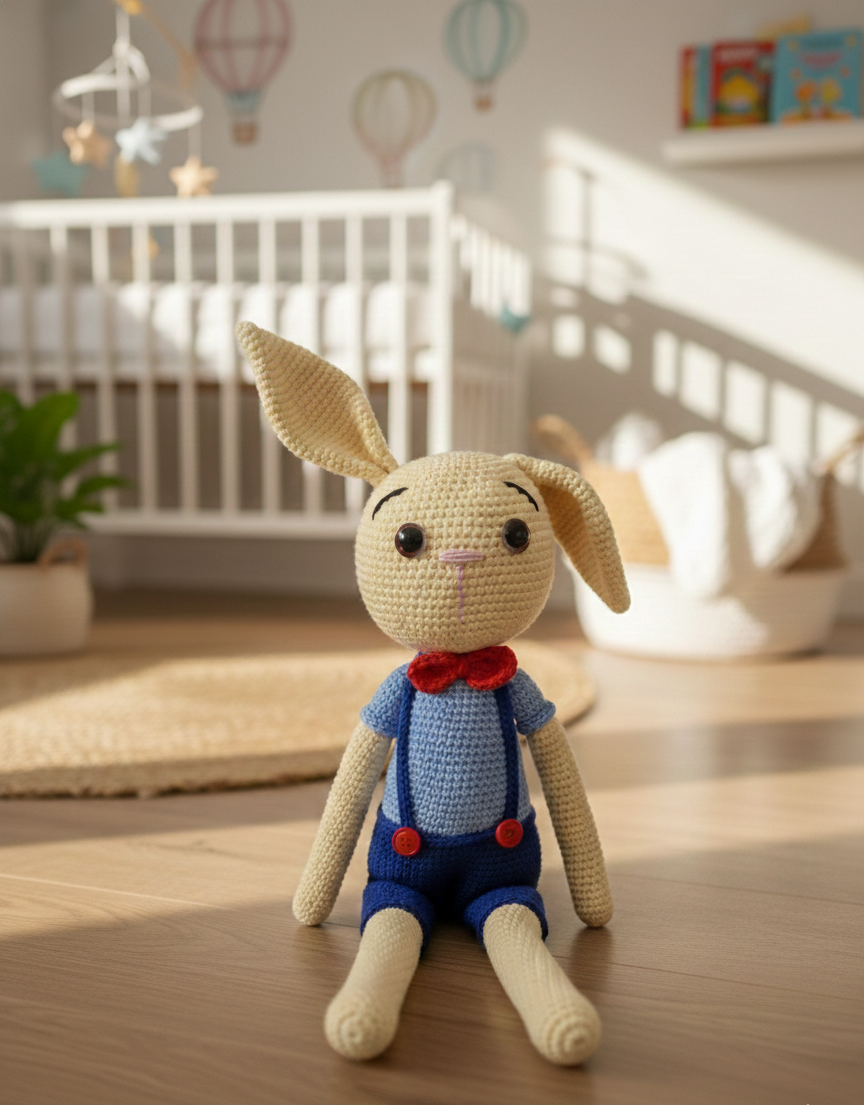 Amigurumi: "Benjamim, o Grande Aventureiro"