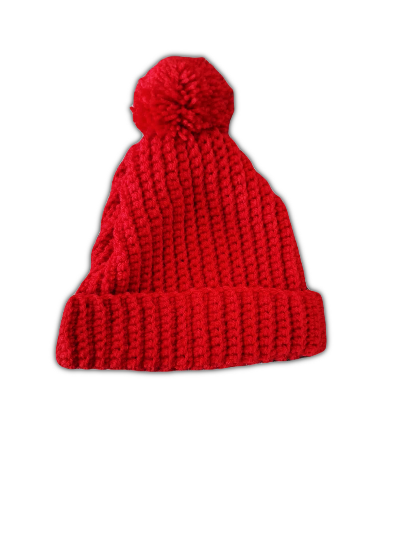Gorro sem estar no manequim, para dar destaque a todos os seus pormenores.