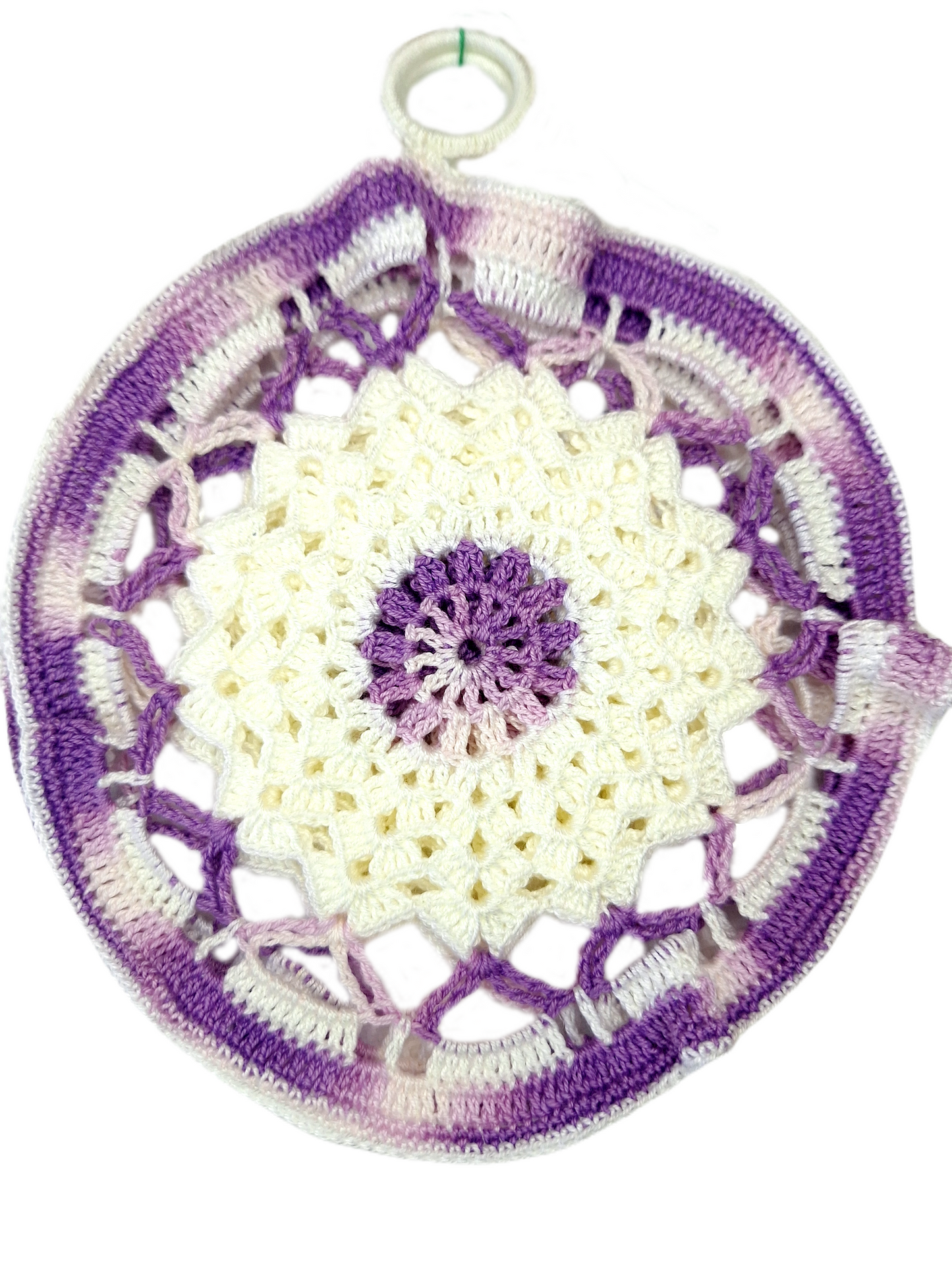 Vista aproximada das pegas para se ver todos os bonitos pormenores dos padrões e cores que a compõem.