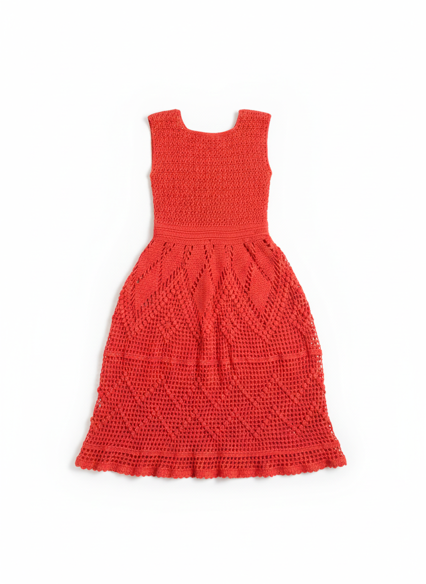 Vestido "Carmim Sedutor"