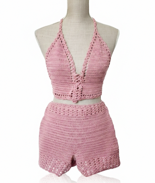 Conjunto "Roseé Summer"