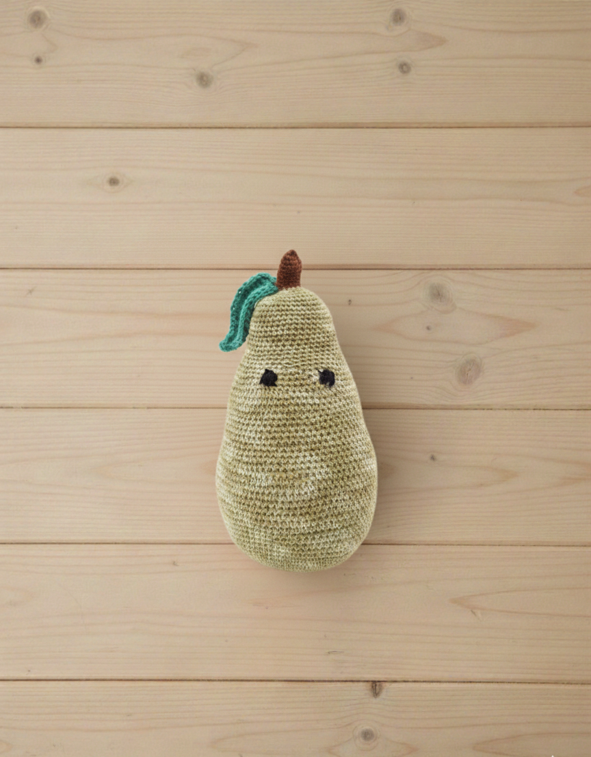 Amigurumi: "Pipa, a Pêra Doce Calmaria"