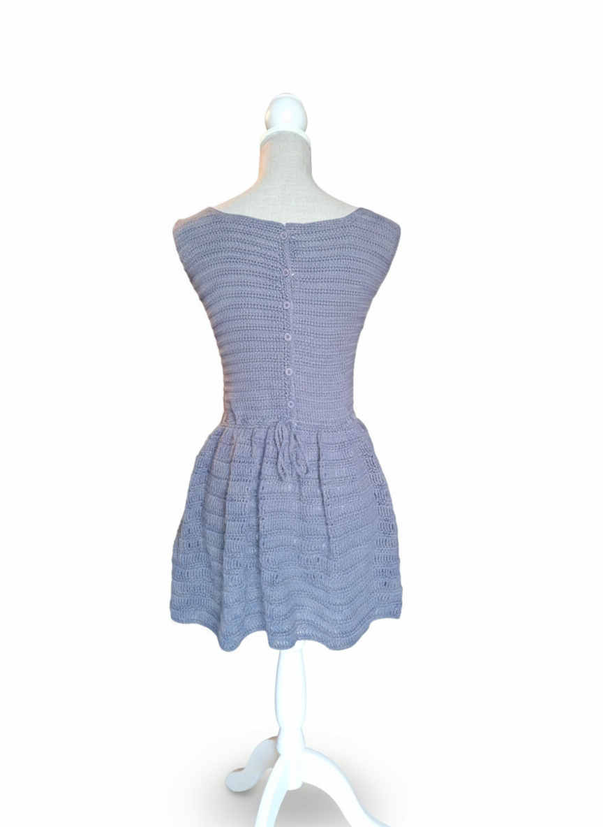 Vestido "Orvalho de Prata"