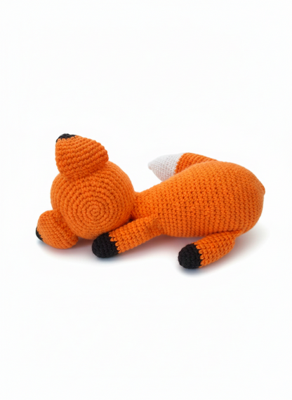 Amigurumi: "Ruivo, o Astro da Floresta"