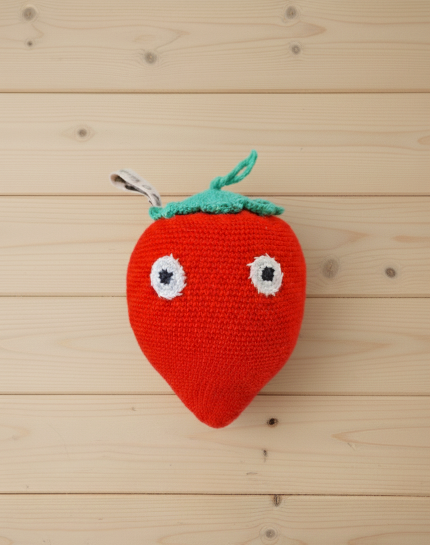 Amigurumi: "Mimo, o Moranguinho Doce Olhar"