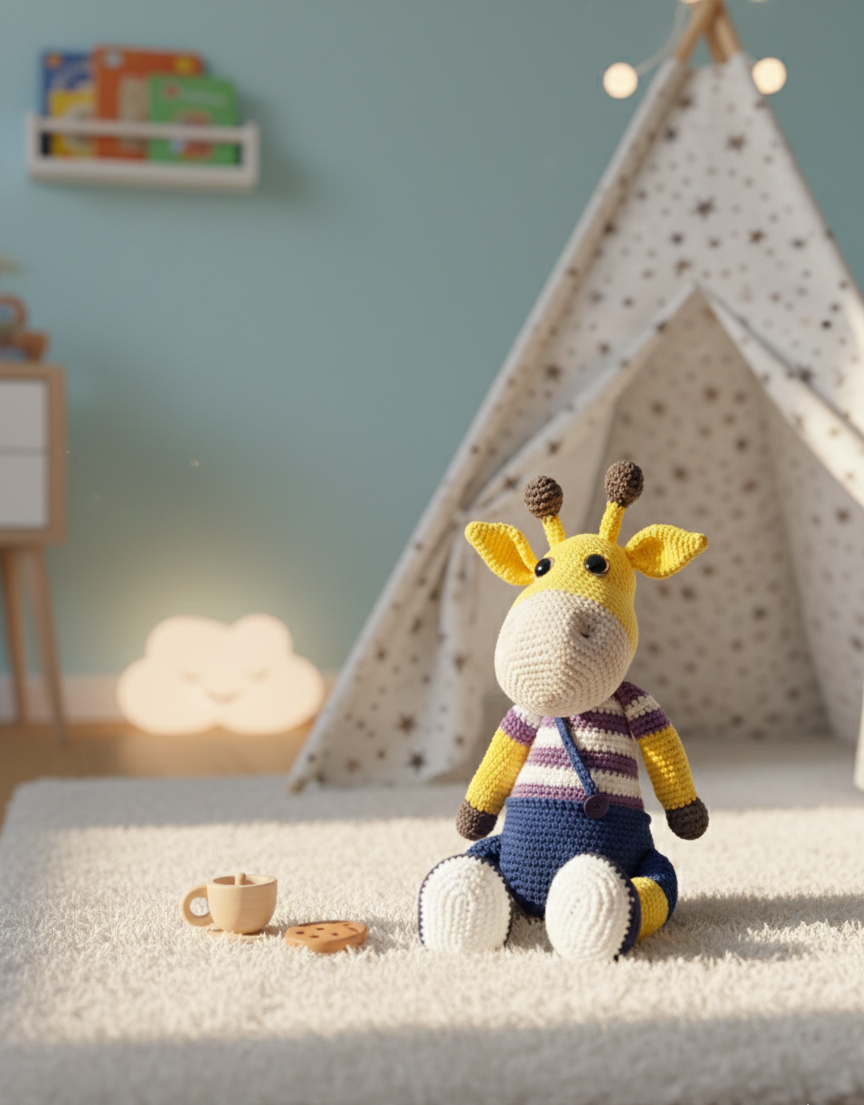 Amigurumi: "Gil, o Pequeno Explorador"
