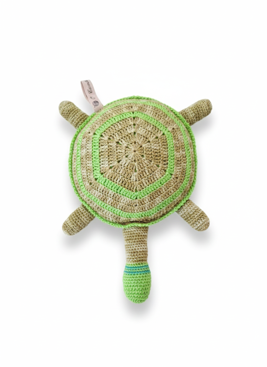 Amigurumi: "Tucha, a Tartaruga Exploradora"