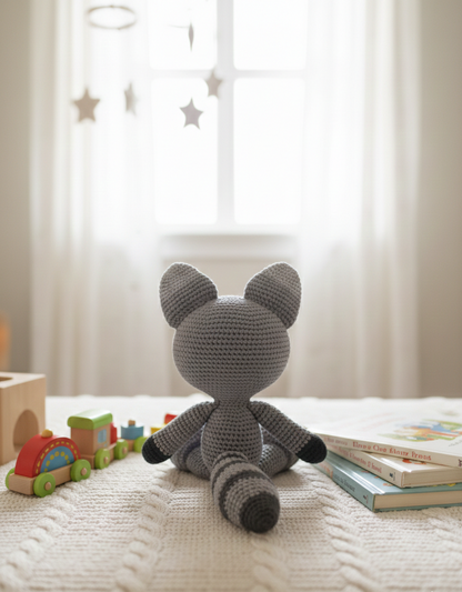 Amigurumi: Rico, o Guaxinim Curioso