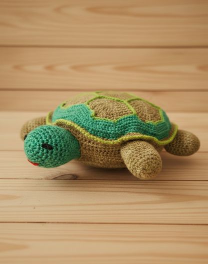 Amigurumi: "Tiago, o Mestre da Calma e das Texturas"