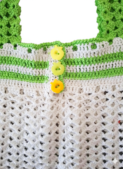 Vestido "Jardim de Mentas"