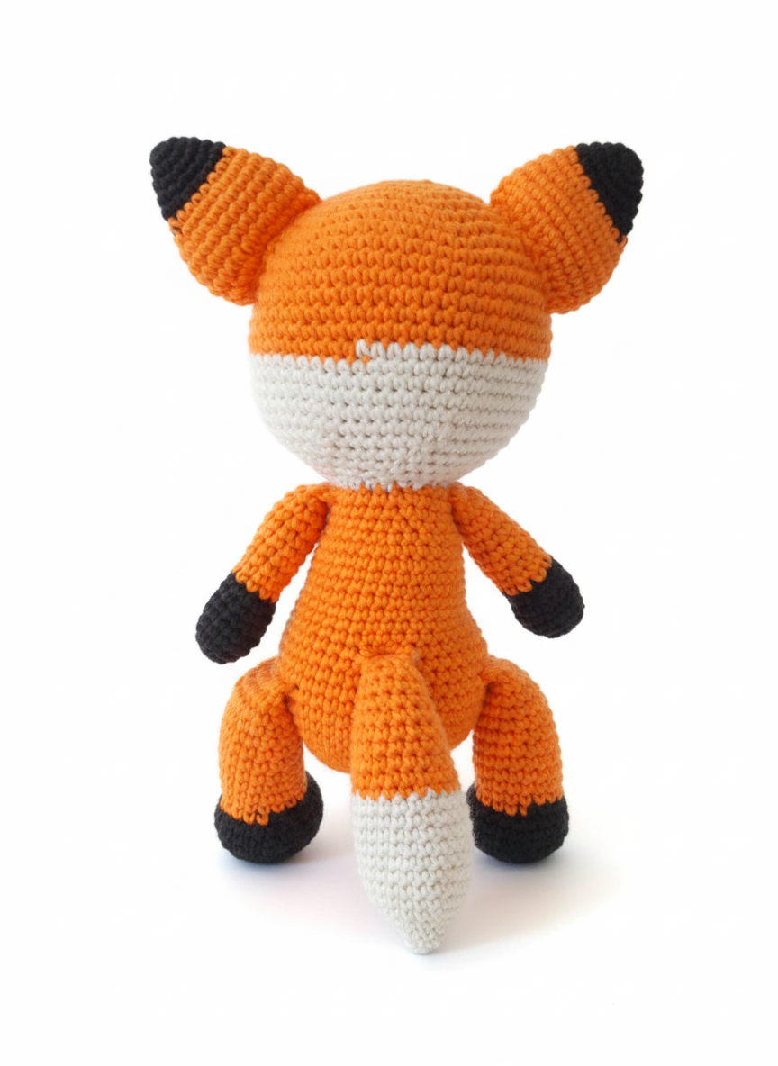 Amigurumi: "Faísca, a Exploradora dos Bosques"