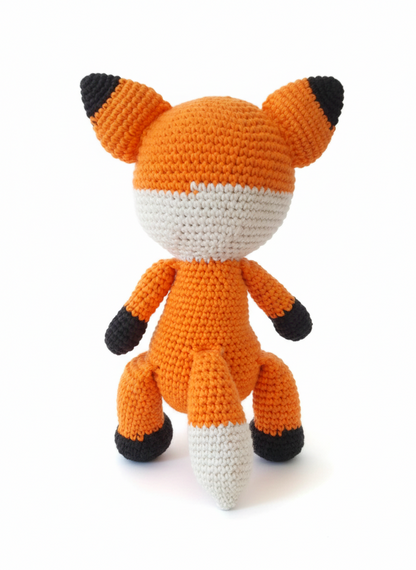 Amigurumi: "Faísca, a Exploradora dos Bosques"