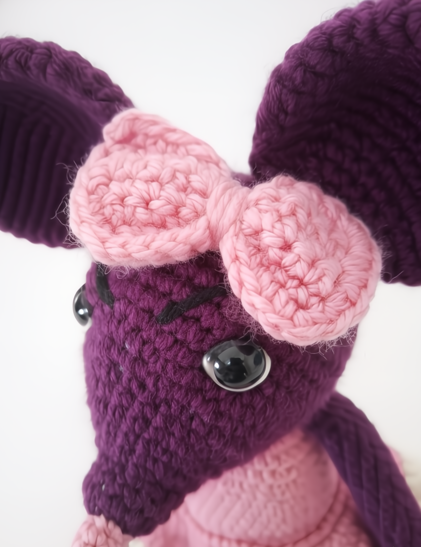 Amigurumi: "Pérola, a Ratinha Aprendiz"
