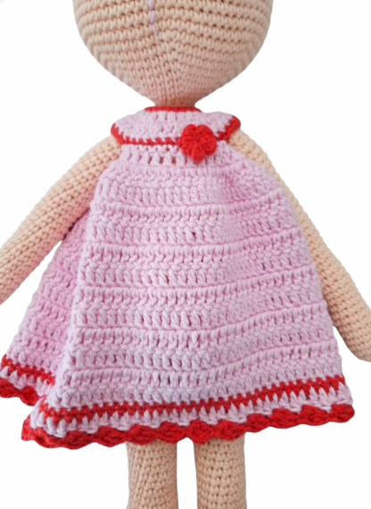 Amigurumi: "Alice, a Bailarina dos Campos de Cetim"