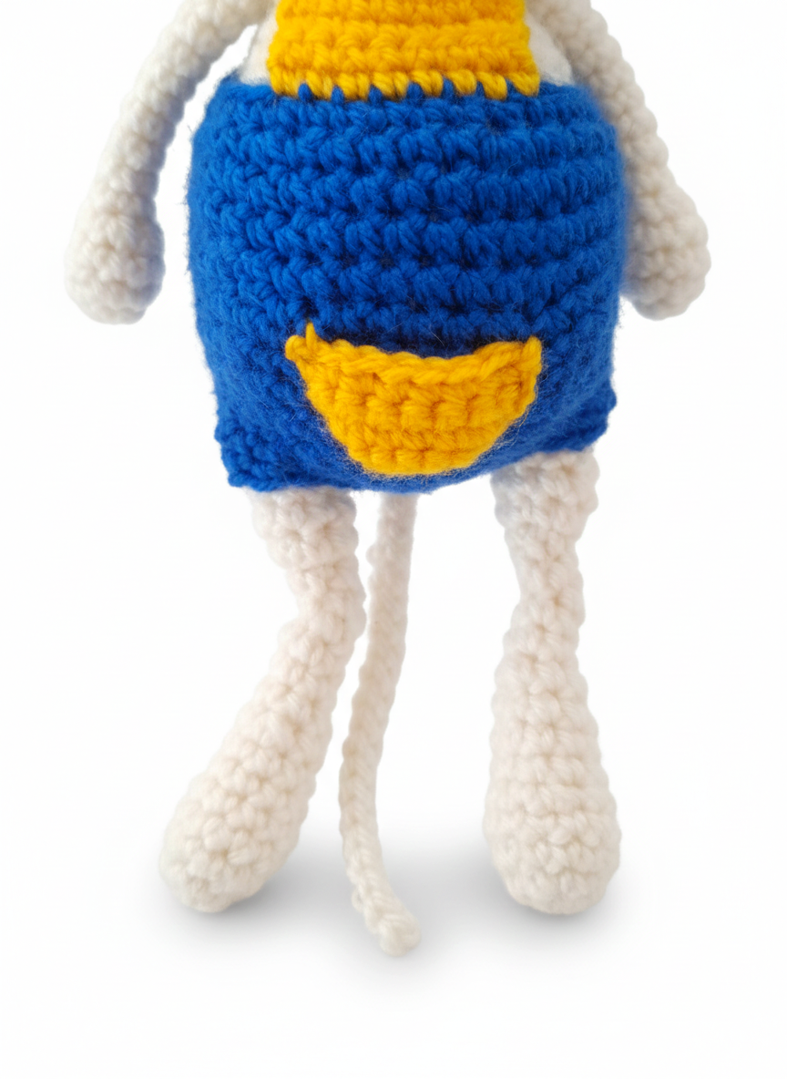 Amigurumi: "Bernardo, o Pequeno Explorador de Sonhos"