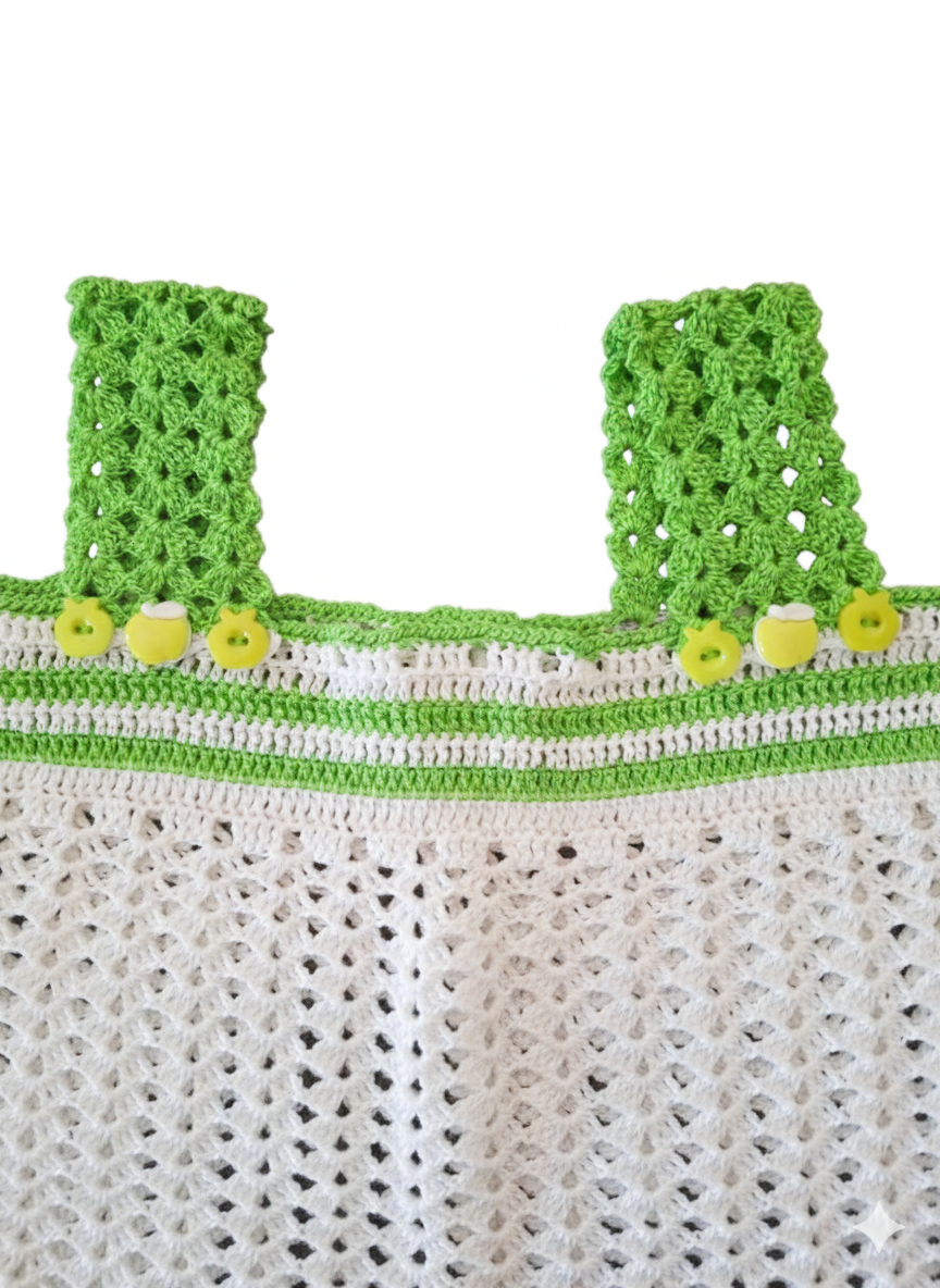 Vestido "Jardim de Mentas"