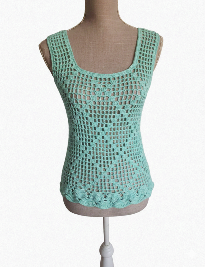 Top "Menta Fresca"