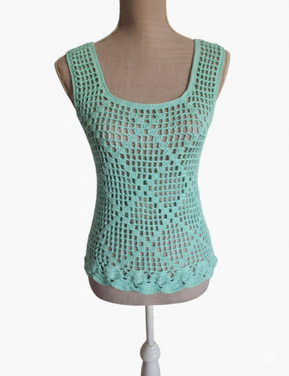 Top "Menta Fresca"