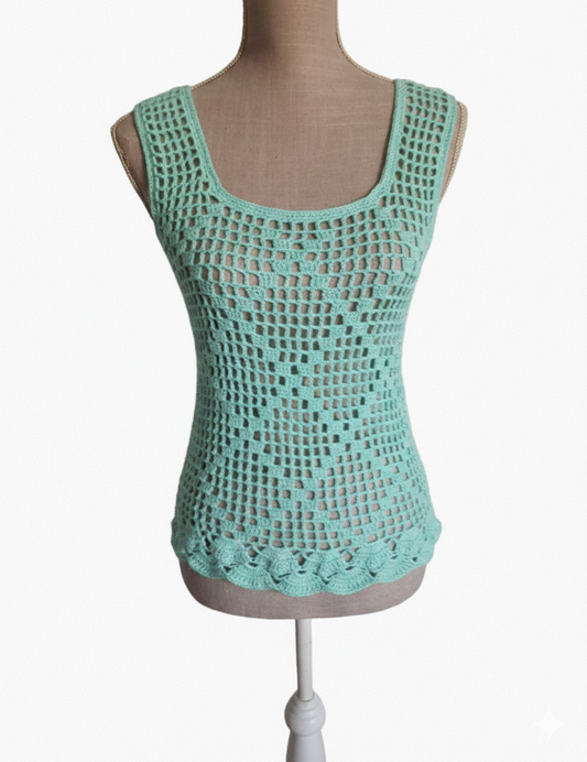 Top "Menta Fresca"