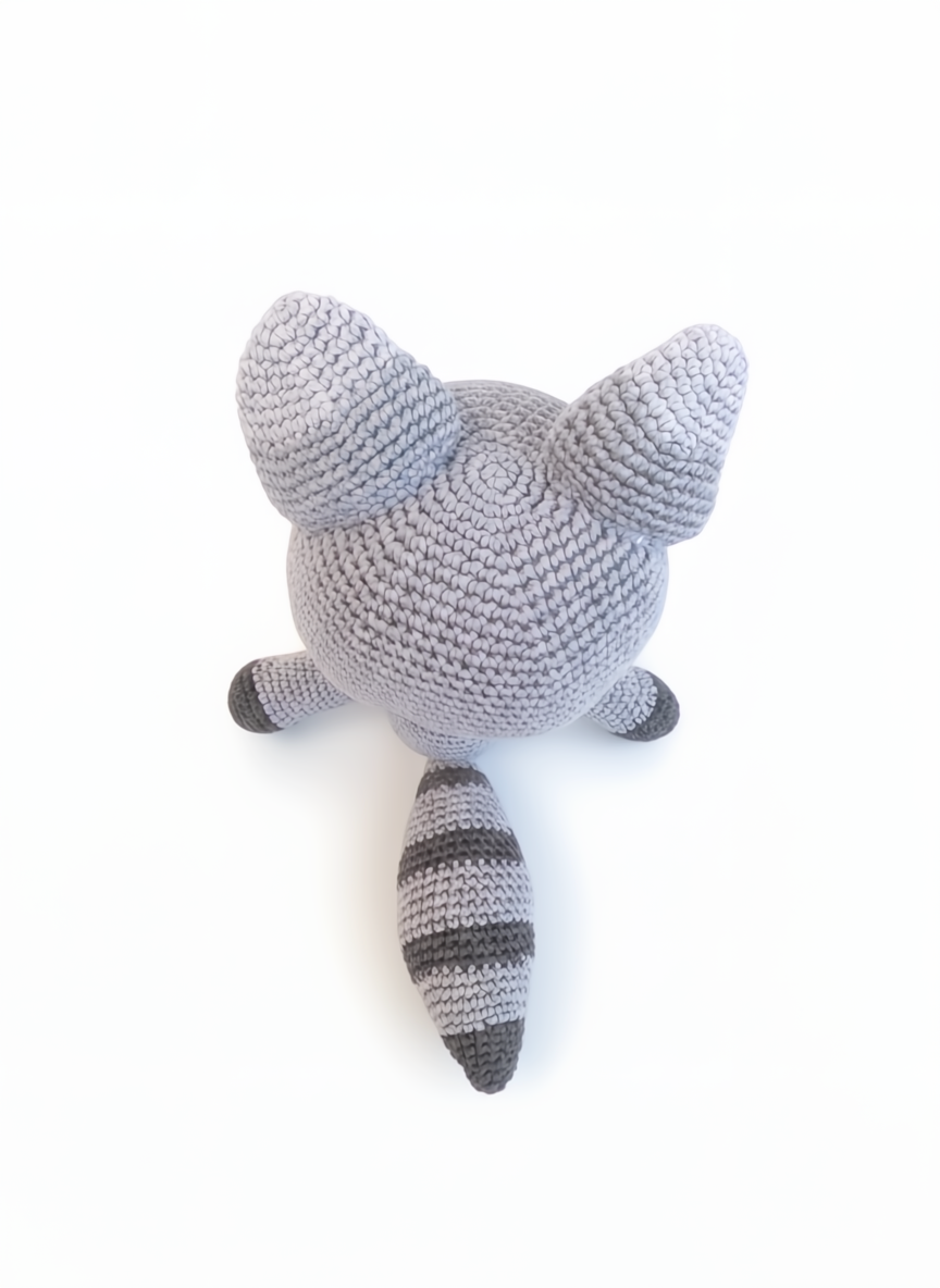 Amigurumi: Rico, o Guaxinim Curioso