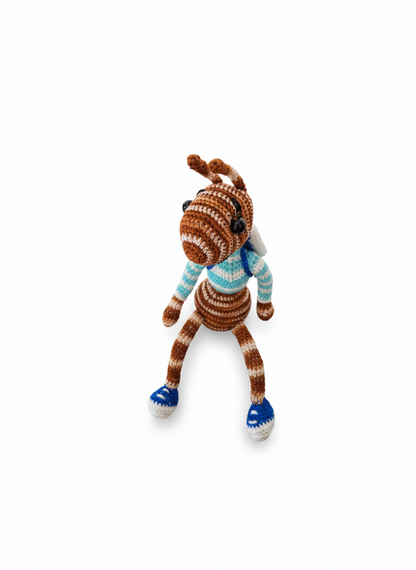 Amigurumi: "Zuzu, o Pequeno Viajante do Horizonte"