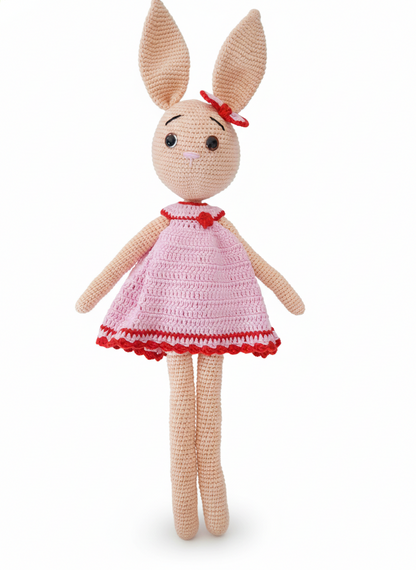 Amigurumi: "Alice, a Bailarina dos Campos de Cetim"
