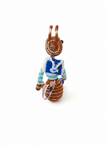 Amigurumi: "Zuzu, o Pequeno Viajante do Horizonte"