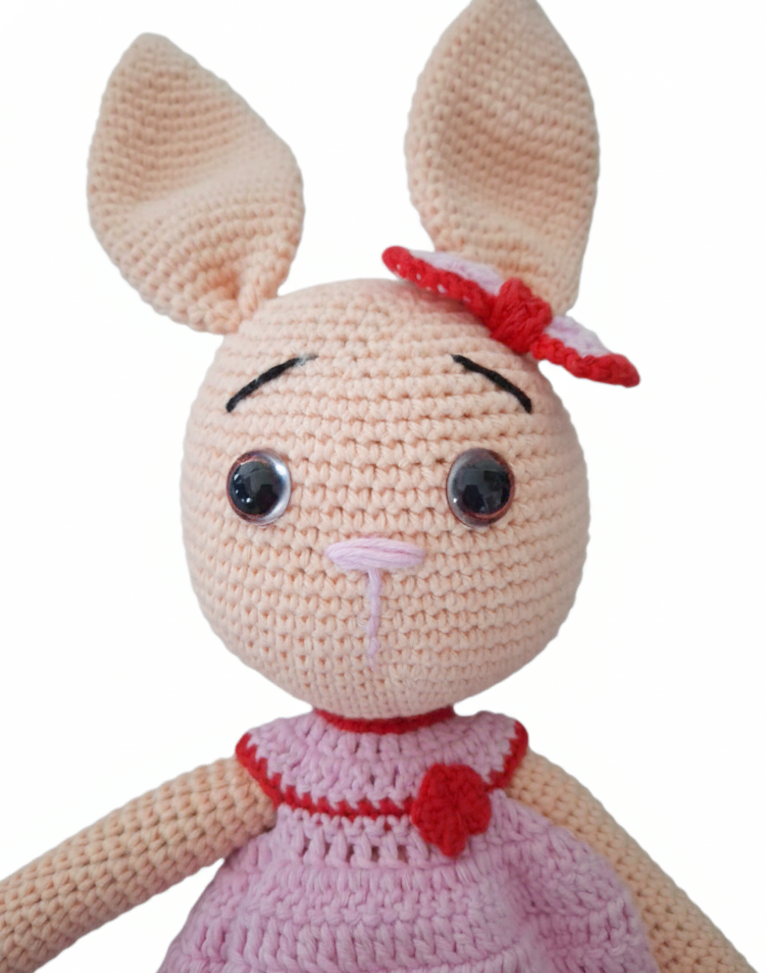 Amigurumi: "Alice, a Bailarina dos Campos de Cetim"