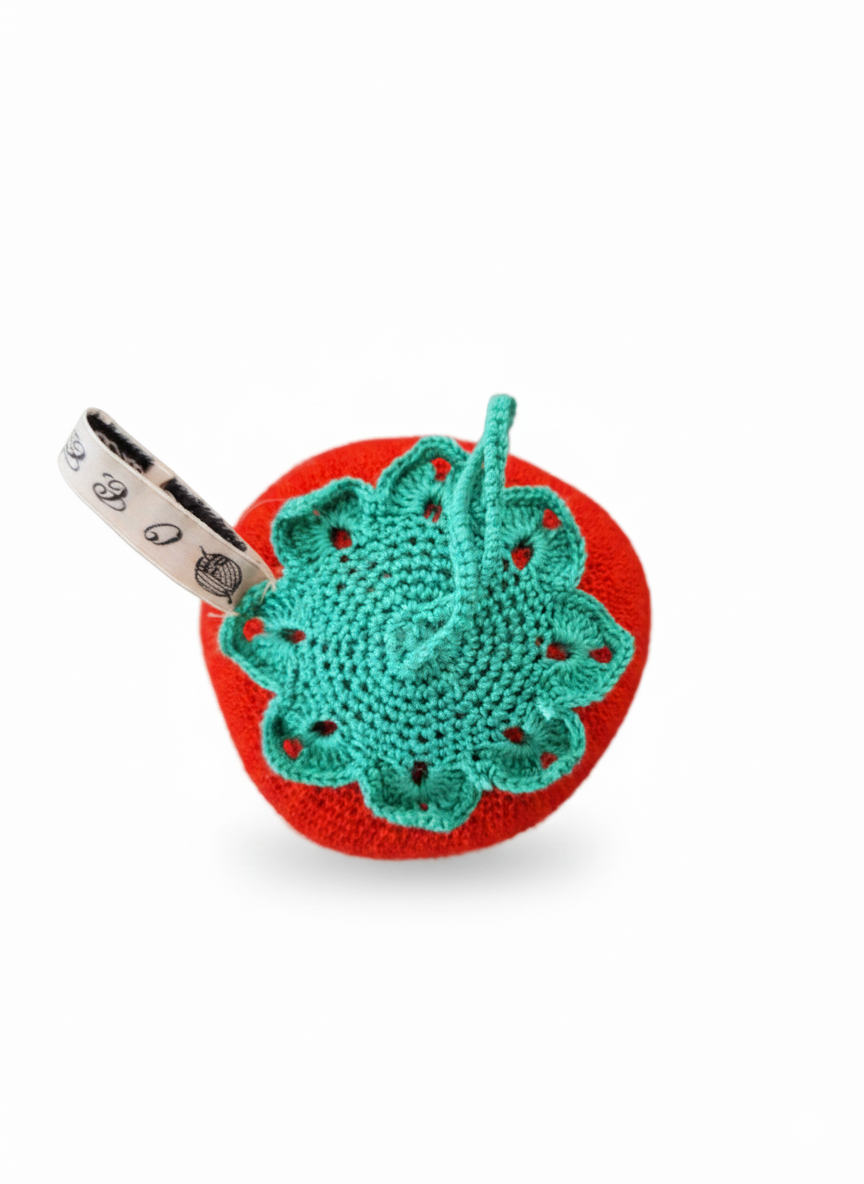 Amigurumi: "Mimo, o Moranguinho Doce Olhar"
