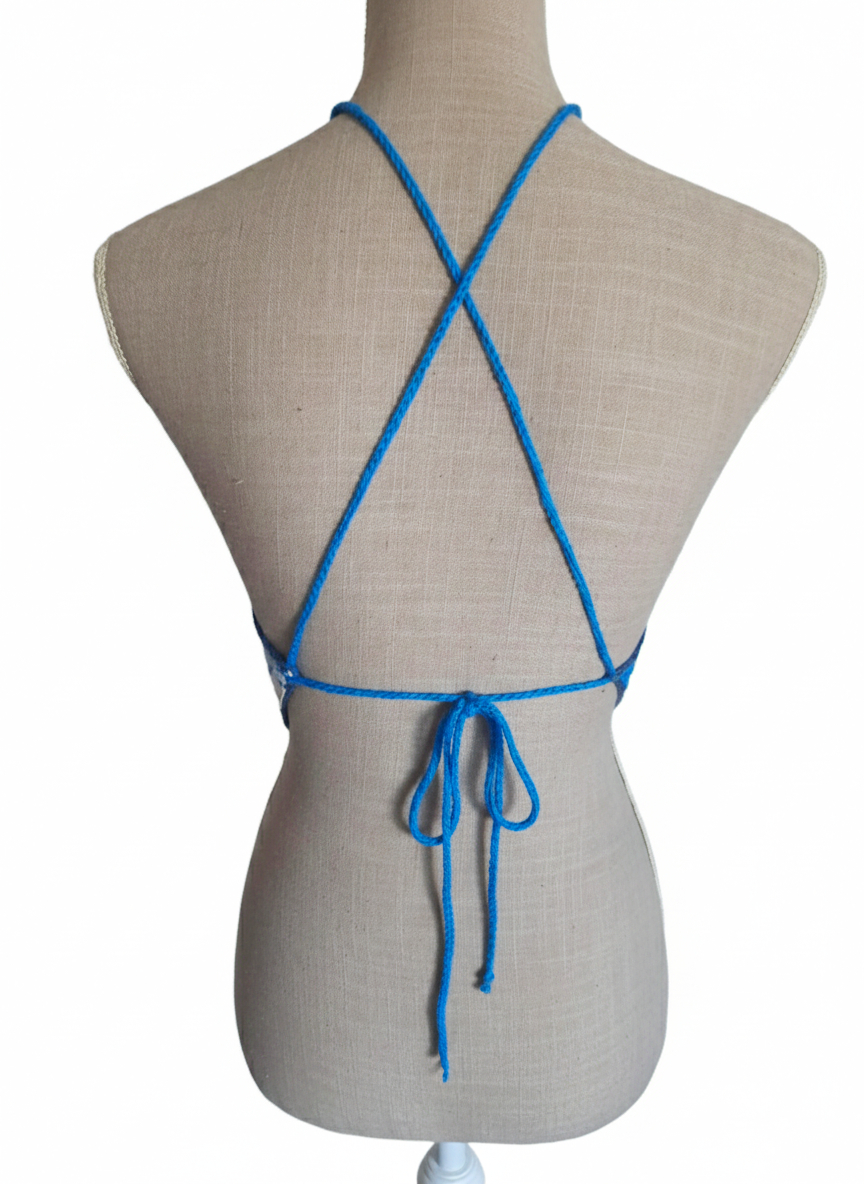 Top "Blue Velvet"