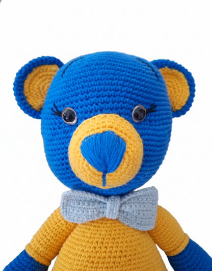 Amigurumi: "Ulisses, o Guardião dos Abraços Gigantes"