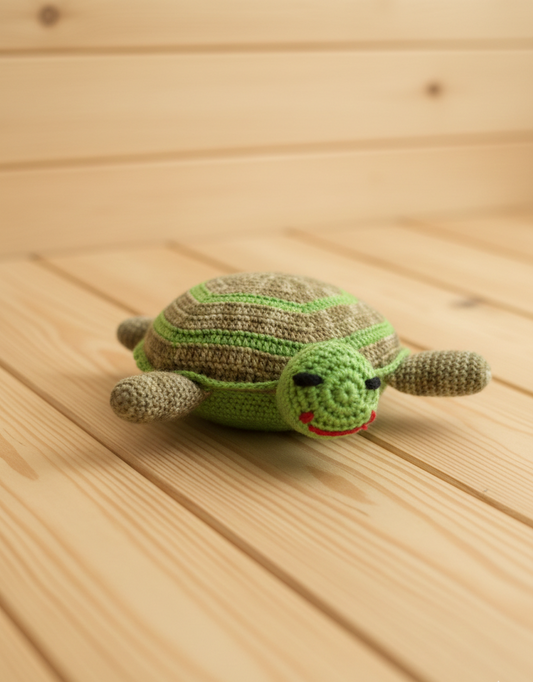 Amigurumi: "Tucha, a Tartaruga Exploradora"