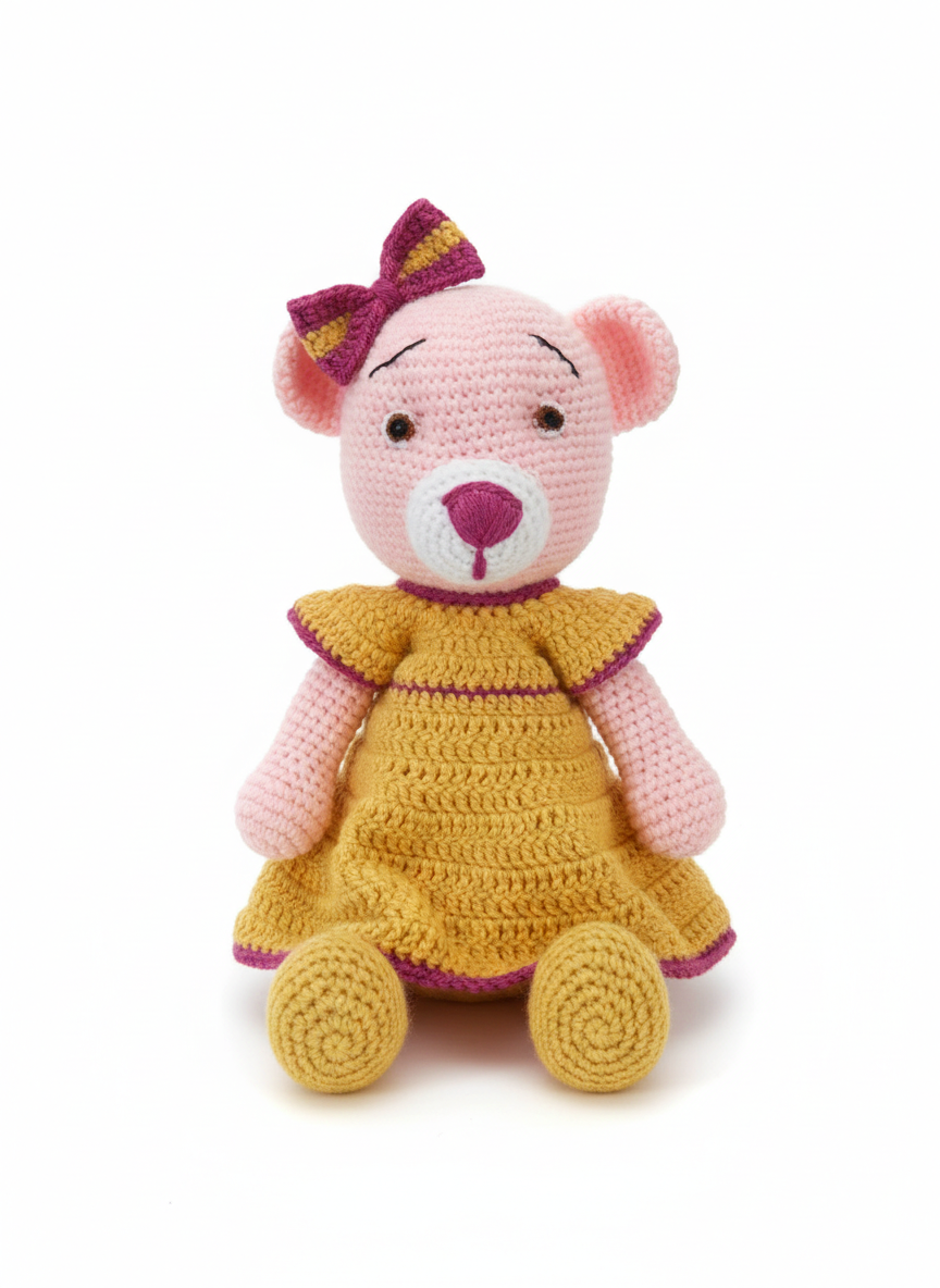Amigurumi: "Amélia, a Doce Anfitriã"