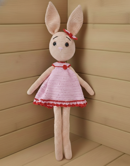 Amigurumi: "Alice, a Bailarina dos Campos de Cetim"