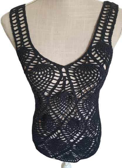 Top "Simetria Black"