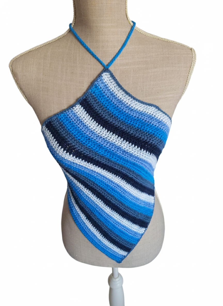 Top "Blue Velvet"