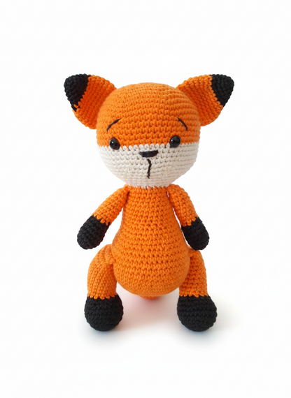 Amigurumi: "Faísca, a Exploradora dos Bosques"