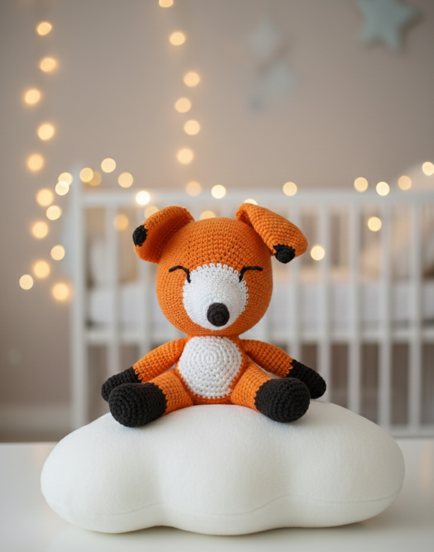 Amigurumi: "Soneca, a Guardiã dos Sonhos"