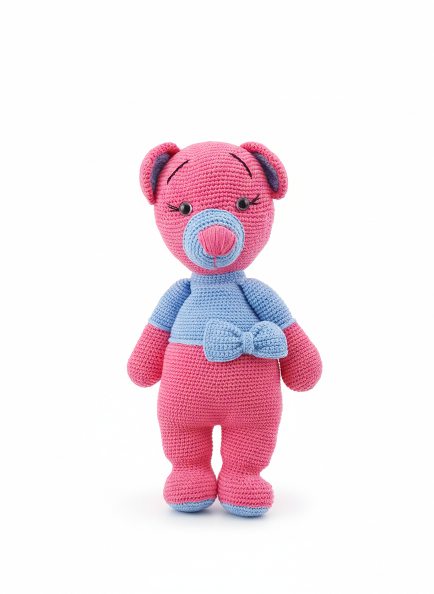 Amigurumi: "Bella, a Gigante de Algodão"
