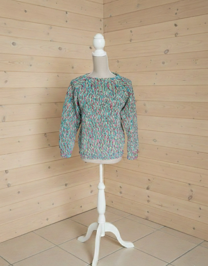 Camisola "Arco-Íris de Algodão Doce"