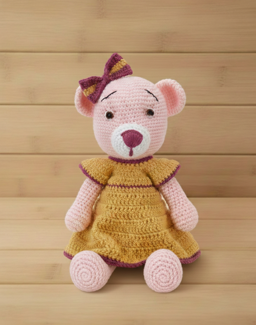 Amigurumi: "Amélia, a Doce Anfitriã"