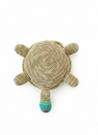 Amigurumi: "Tiago, o Mestre da Calma e das Texturas"