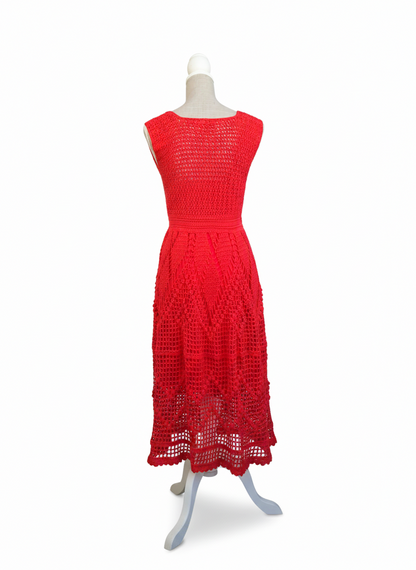 Vestido "Carmim Sedutor"