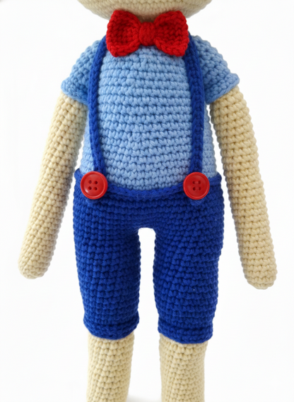 Amigurumi: "Benjamim, o Grande Aventureiro"