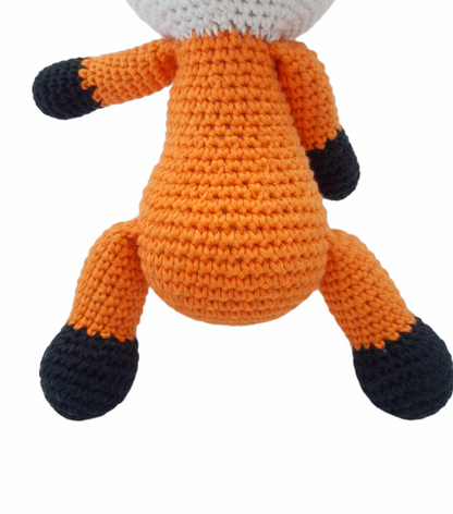 Amigurumi: "Faísca, a Exploradora dos Bosques"