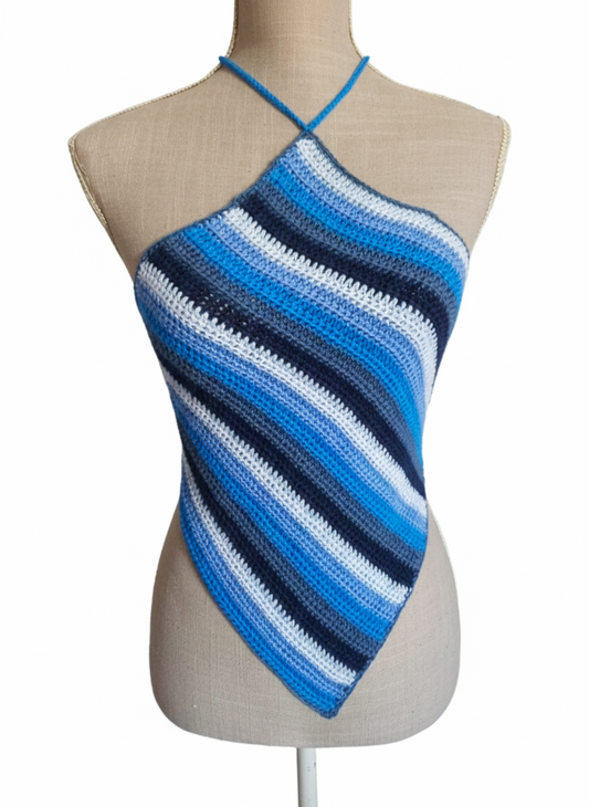 Top "Blue Velvet"