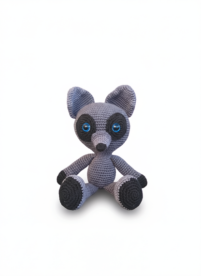 Amigurumi: Rico, o Guaxinim Curioso