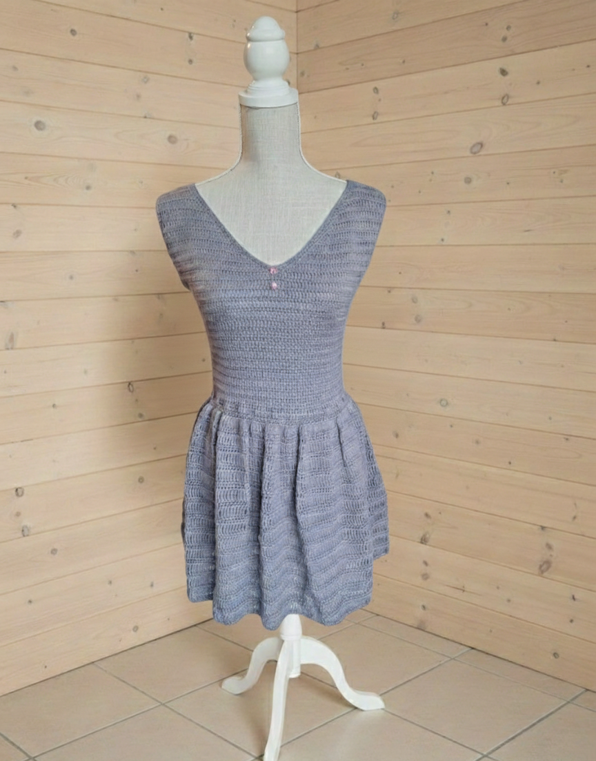 Vestido "Orvalho de Prata"
