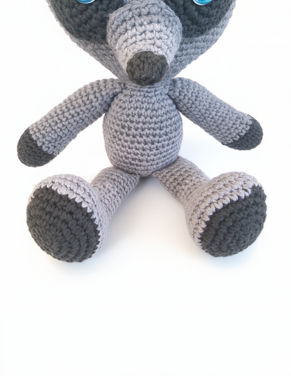 Amigurumi: Rico, o Guaxinim Curioso